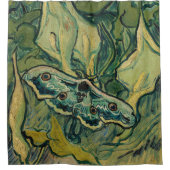 Vincent van Gogh - Reuzenpauw Douchegordijn (Voorkant)