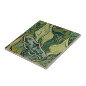 Vincent van Gogh - Reuzenpauw Tegeltje (Zijkant)