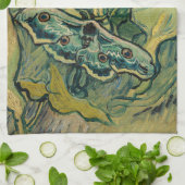 Vincent van Gogh - Reuzenpauw Theedoek (Gevouwen)