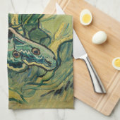 Vincent van Gogh - Reuzenpauw Theedoek (Quarter Fold)