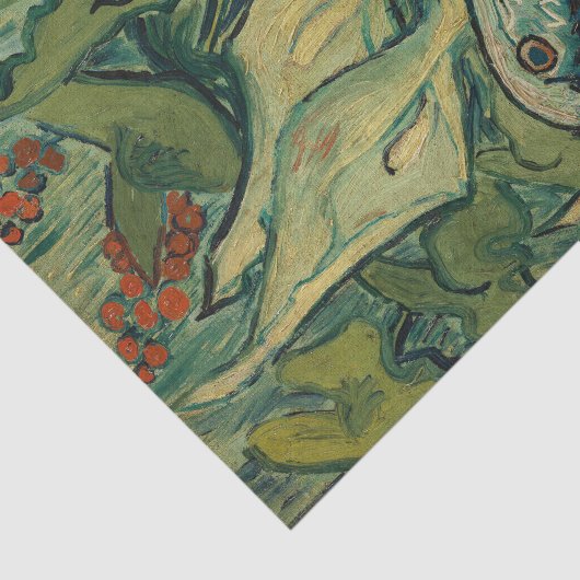 Vincent van Gogh - Reuzenpauw Tissuepapier (Detail)