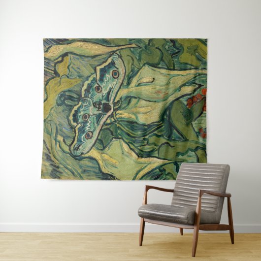 Vincent van Gogh - Reuzenpauw Wandkleed (In Situ (horizontaal))