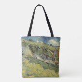 Vincent van Gogh - Rieten Huizen Tote Bag (Achterkant)