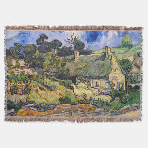 Vincent Van Gogh - Rietgedekte Huizen bij Cordevil Deken