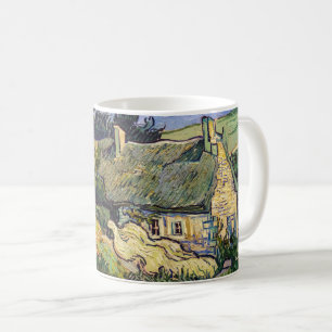 Vincent Van Gogh - Rietgedekte Huizen bij Cordevil Koffiemok