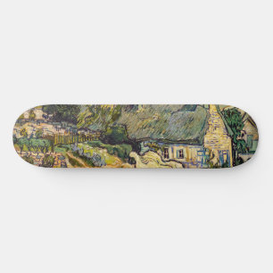 Vincent Van Gogh - Rietgedekte Huizen bij Cordevil Persoonlijk Skateboard