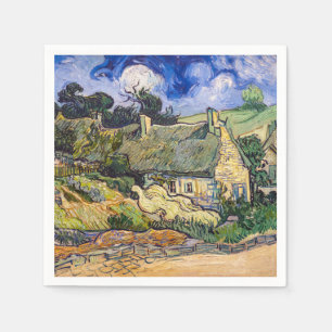 Vincent Van Gogh - Rietgedekte Huizen bij Cordevil Servet