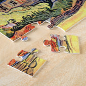 Vincent Van Gogh - Rietgedekte Huizen te Cordevill Legpuzzel (Zijkant)
