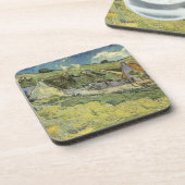 Vincent van Gogh - Rijtjeshuisjes Drankjes Onderzetter (Linkerzijde)