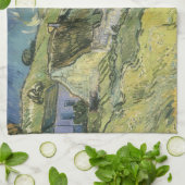 Vincent van Gogh - Rijtjeshuisjes Theedoek (Gevouwen)