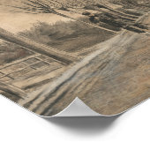 Vincent van Gogh - Road in Etten Poster (Hoek)