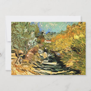 Vincent van Gogh Road in Saint-Remy, Vrouw Figuur