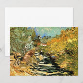 Vincent van Gogh Road in Saint-Remy, Vrouw Figuur (Voorkant / Achterkant)