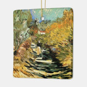 Vincent van Gogh Road in Saint-Remy, Vrouw Figuur Keramisch Ornament (Links)