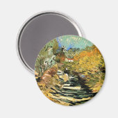 Vincent van Gogh Road in Saint-Remy, Vrouw Figuur Magneet (Voorkant / Achterkant)