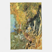 Vincent van Gogh Road in Saint-Remy, Vrouw Figuur Theedoek (Verticaal)