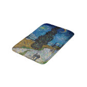 Vincent van Gogh - Road met Cypress en Star Badmat (Gekanteld)