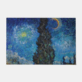 Vincent van Gogh - Road met Cypress en Star Deurmat (Voorkant)
