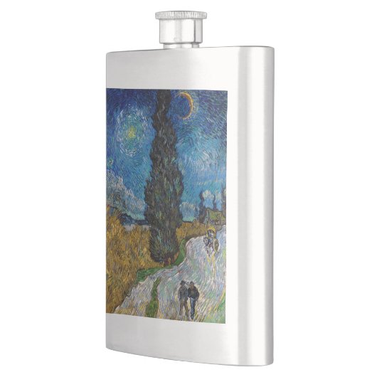 Vincent van Gogh - Road met Cypress en Star Flacon (Links)