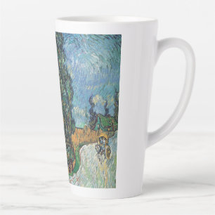 Vincent Van Gogh - Road met Cypress en Star Latte Mok