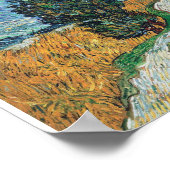 Vincent Van Gogh - Road met Cypress en Star Poster (Hoek)