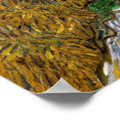 Vincent van Gogh - Road met Cypress en Star Poster (Hoek)