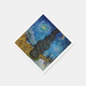 Vincent van Gogh - Road met Cypress en Star Servet (Hoek)