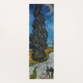 Vincent van Gogh - Road met Cypress en Star Yogamat (Achterkant)
