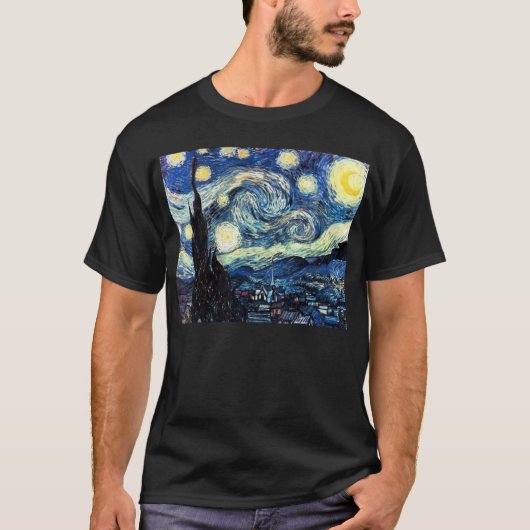 Vincent Van Gogh Rocks Shirt (Voorkant)