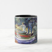 Vincent Van Gogh - Roeiboten op de oevers van de O Mok (Midden)