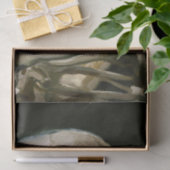 Vincent Van Gogh Roking Skeleton Decoupage Tissuepapier (Geschenk)