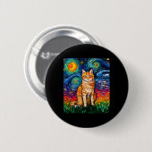 Vincent Van Gogh Ronde Button 5,7 Cm (Voorkant /achterkant)