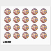 Vincent Van Gogh Ronde Sticker (Vel)