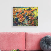 Vincent van Gogh - Roodwijngaard bij Arles Paintin Canvas Afdruk (Insitu (Woonkamer))
