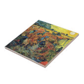 Vincent van Gogh - Roodwijngaard bij Arles Paintin Tegeltje (Zijkant)