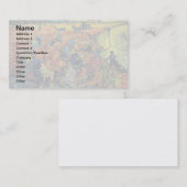 Vincent van Gogh - Roodwijngaard bij Arles Paintin Visitekaartje (Voorkant / Achterkant)