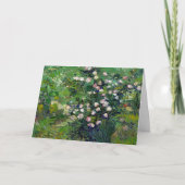 Vincent van Gogh Roos Briefkaart (Voorkant)
