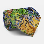 Vincent Van Gogh Roots en Tree Trunks Stropdas (Opgerold)