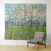 Vincent van Gogh - Roze Boomgaard Wandkleed (In Situ (horizontaal))