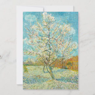 Vincent van Gogh - Roze Perenboom in Bloei Kaart