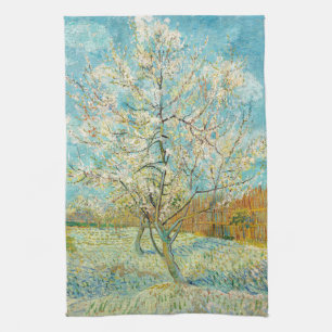 Vincent van Gogh - Roze Perenboom in Bloei Theedoek