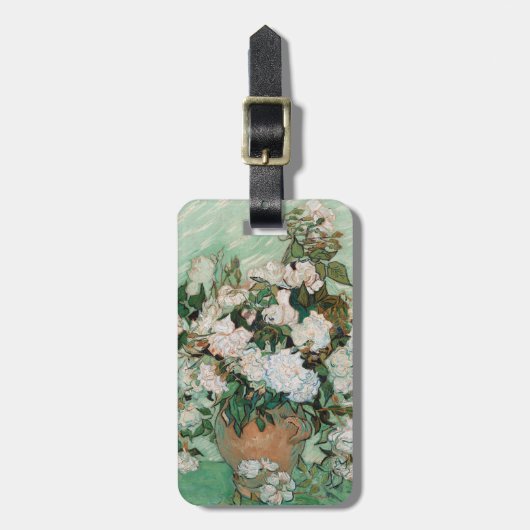 Vincent van Gogh | Rozen 1890 Bagagelabel (Voorkant verticaal)