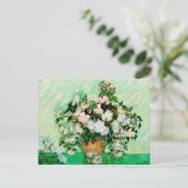Vincent Van Gogh Rozen (1890) Briefkaart (Staand voorkant)