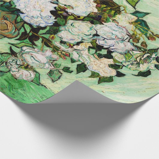 Vincent Van Gogh Rozen (1890) Cadeaupapier (Hoek)