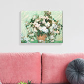 Vincent van Gogh | Rozen 1890 Canvas Afdruk (Insitu (Woonkamer))