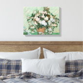 Vincent van Gogh | Rozen 1890 Canvas Afdruk (Insitu (Slaapkamer))