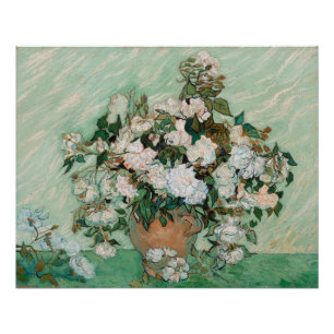 Vincent van Gogh   Rozen 1890 Perfect Poster
