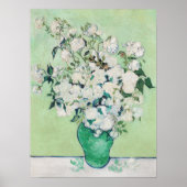 Vincent van Gogh Rozen 1890 Schilderkunst Print (Voorkant)