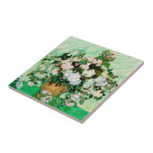 Vincent Van Gogh Rozen (1890) Tegeltje (Zijkant)