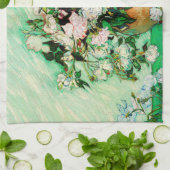 Vincent Van Gogh Rozen (1890) Theedoek (Gevouwen)